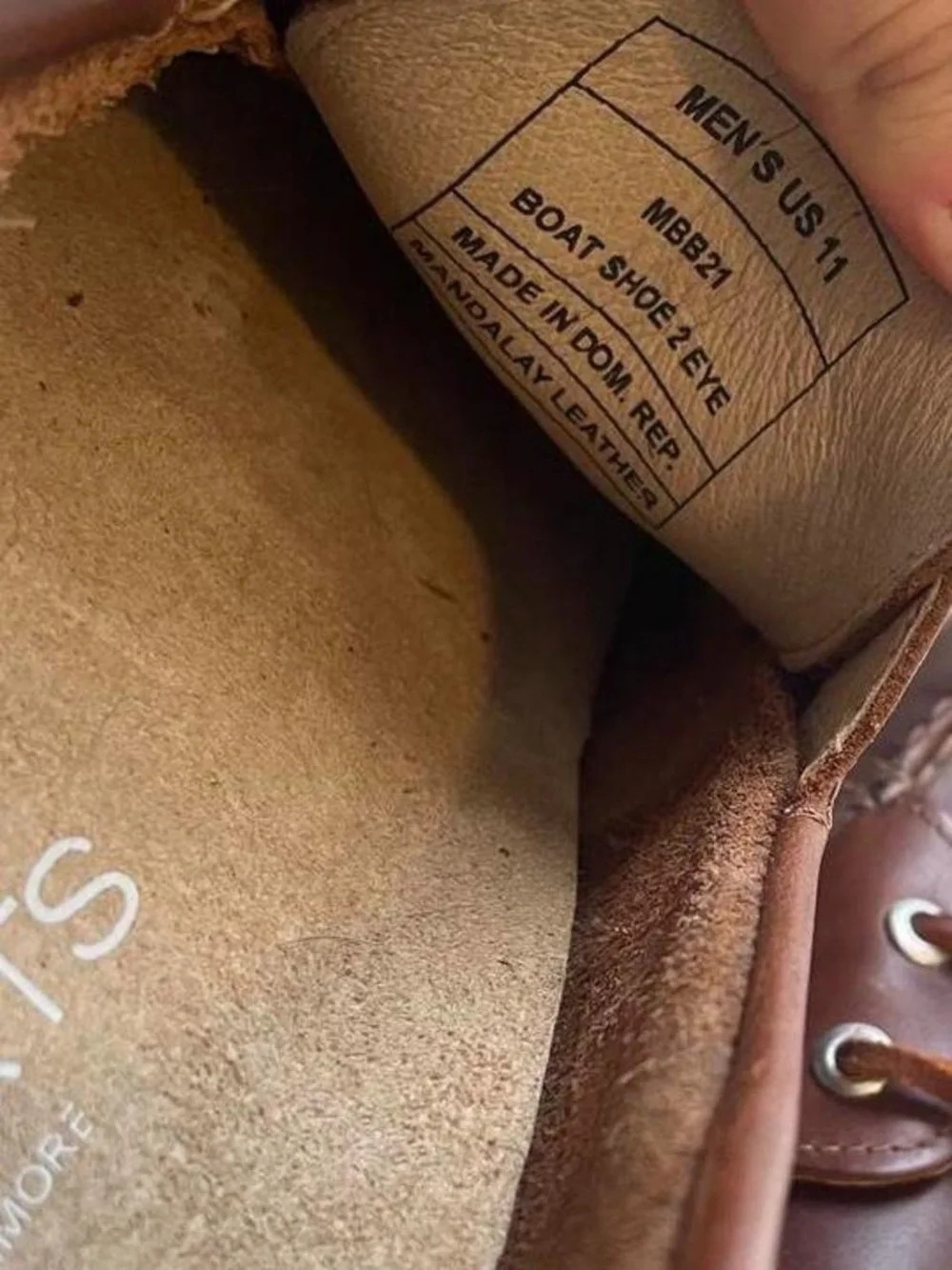 Men's Brown Leather Boat Shoes - Classic Lace-Up Deck‎ Shoes